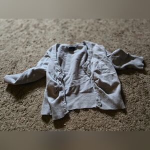 Gray Wet Seal cropped cardigan